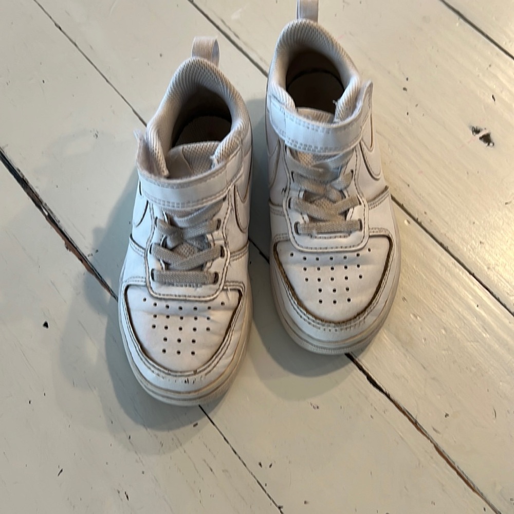 White Nike air forces